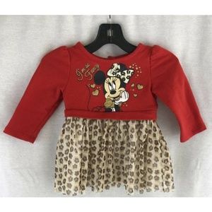 ☀️ 3 For $20 ☀️ Disney Baby Minnie Baby Girl's Dress Tutu 6-9 M